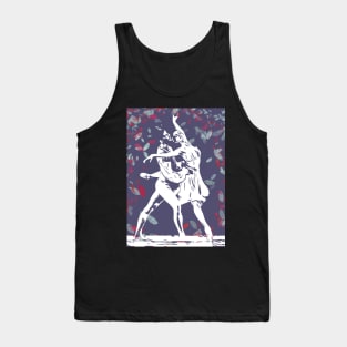 Pas de deux Ballet Dancers Duet Tank Top